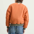 Mastercraft Union Men's Kaiga Washed Nylon Bomber Jacket in Green