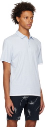 Vince Blue Layered Polo