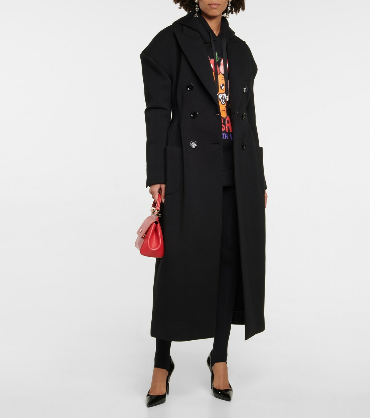 Dolce&Gabbana - Printed cotton-blend hoodie