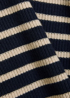 Rag & Bone Ilaria Striped Wool Jumper Navy