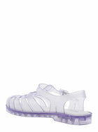 Melissa possession White Sandals With Cage Design And Adjustable Buckle Closure In Tech Fabric Woman