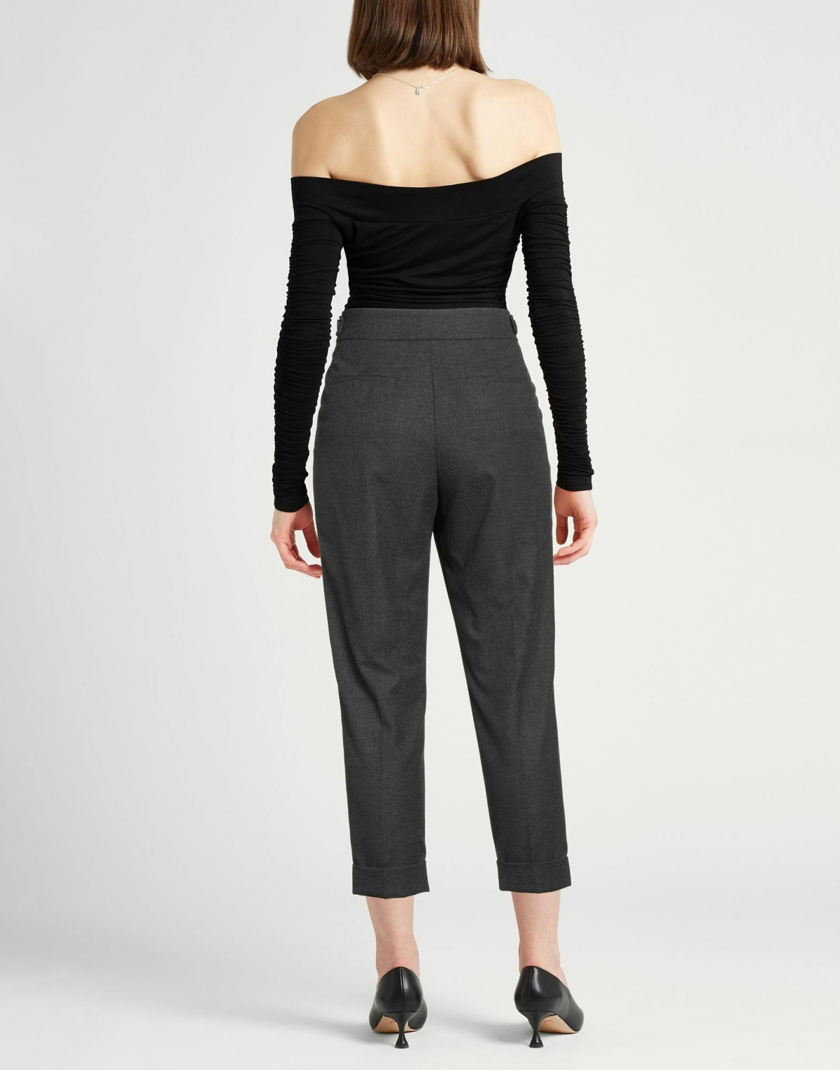 Peserico Womens Pants Charcoal