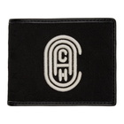 Coach 1941 Black Signature Double Bilfold Wallet