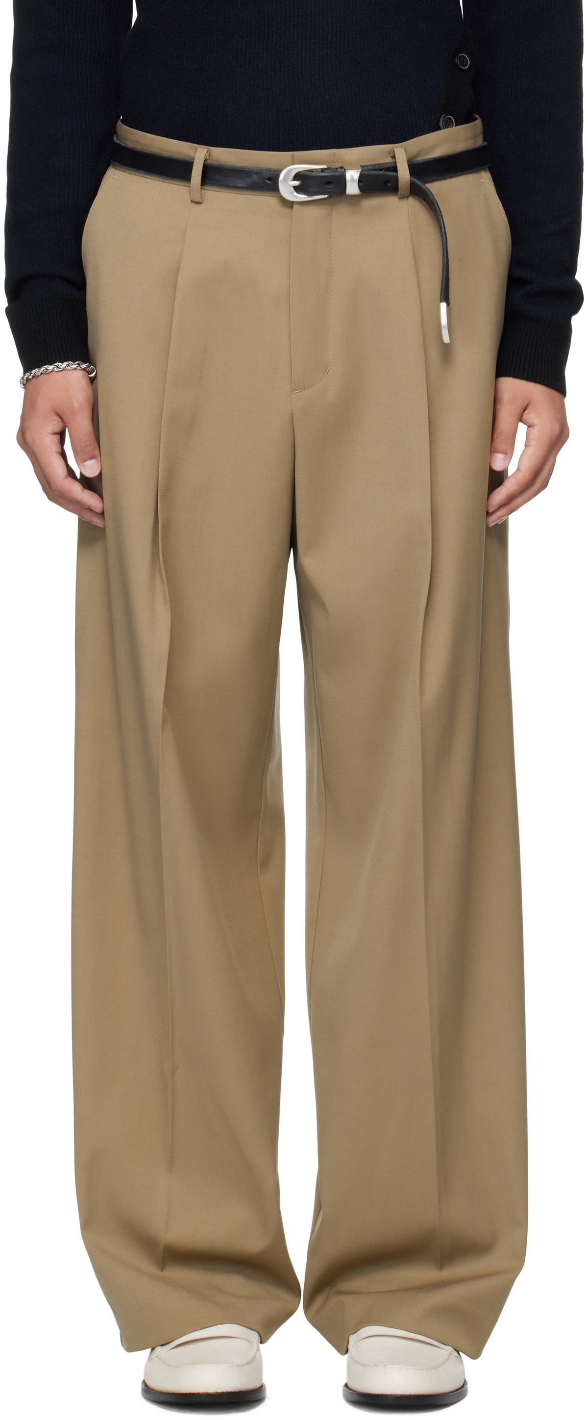MMIC Beige Morrison Trousers