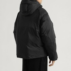 Y-3 Men's Hooded Puffer Jacket in Black
