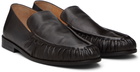 Marsèll Brown Mocassino Leather Loafers