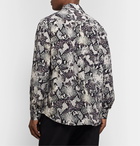 Isabel Marant - Tason Snake-Print Silk Shirt - White