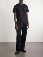 Givenchy - Logo-Appliquéd Cotton-Jersey T-Shirt - Black