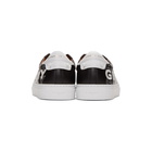 Givenchy Black and White Embroidered Urban Street Sneakers