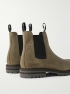Common Projects - Suede Chelsea Boots - Brown