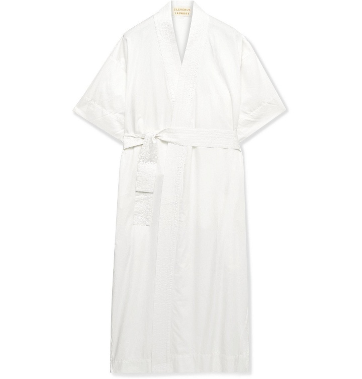 Photo: Cleverly Laundry - Cotton Robe - White