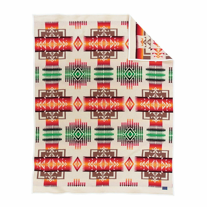 Photo: Pendleton Chief Joseph Jacquard Blanket Multi - Mens - Cool Stuff