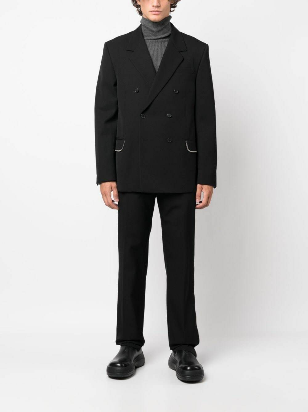 Off White Off White Wool skinny trousers