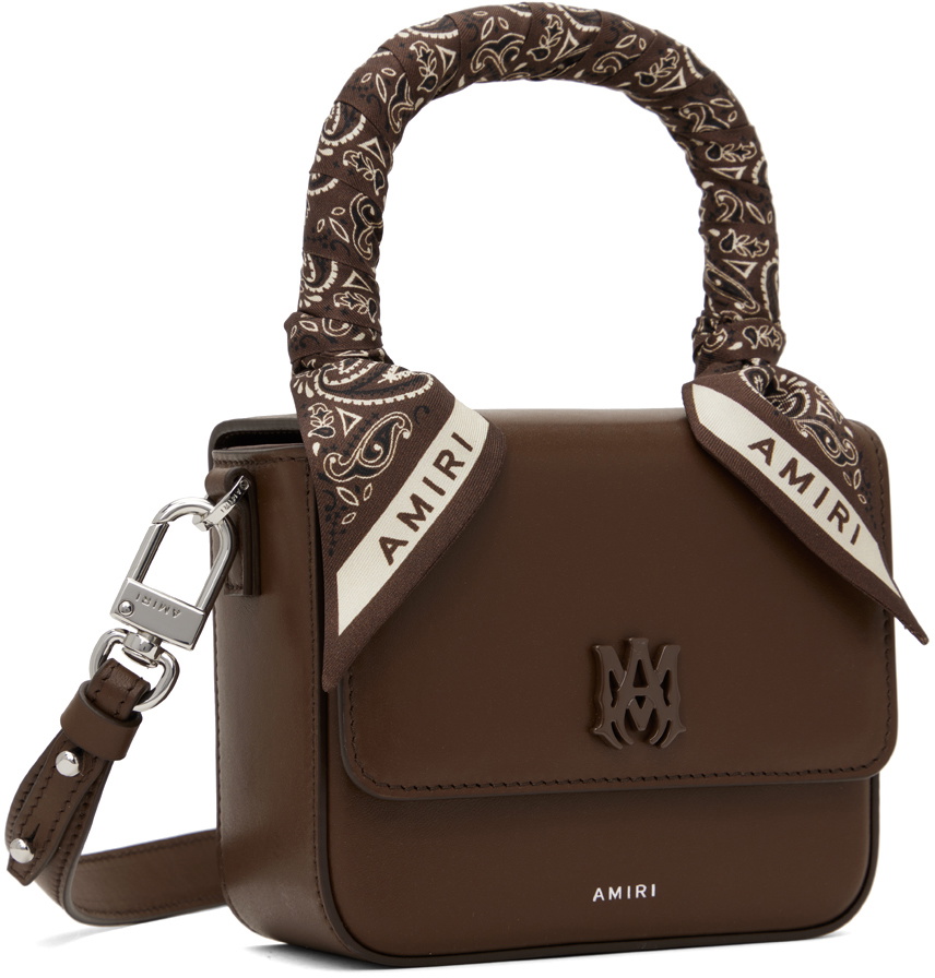 AMIRI Brown Bandana Micro M.A. Bag Amiri