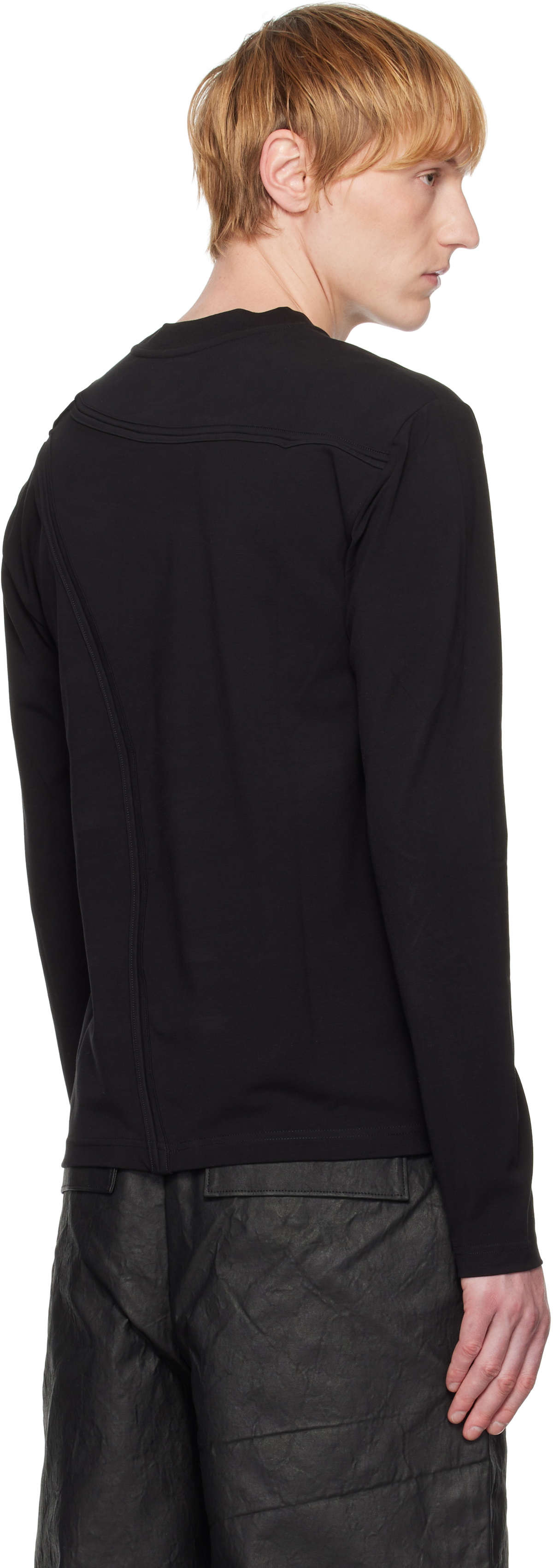 heliot emil 25ss ブラック長袖カットソー heliot emil 25ss ブラック長袖カットソー heliot emil 25ss