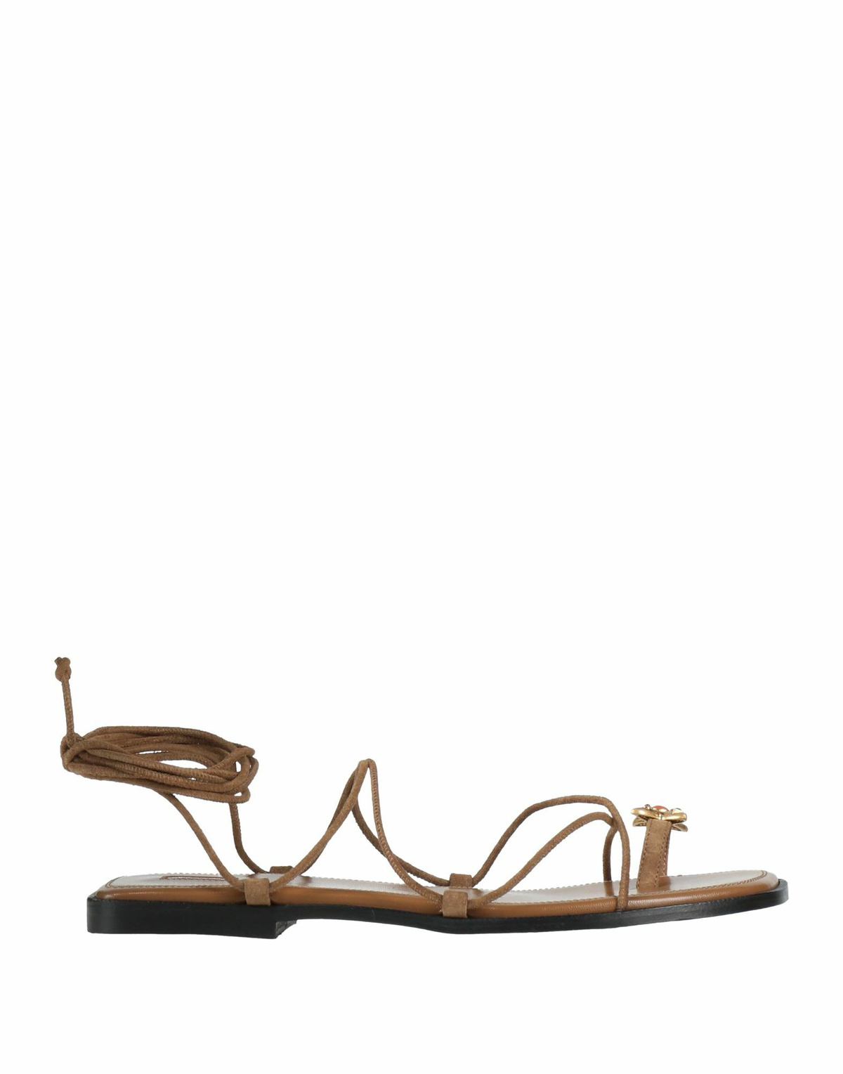 Nodaleto Womens Thong sandal Light brown