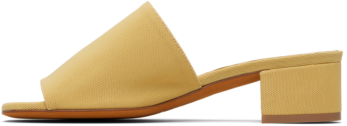Maryam Nassir Zadeh Yellow Sophie Heeled Sandals