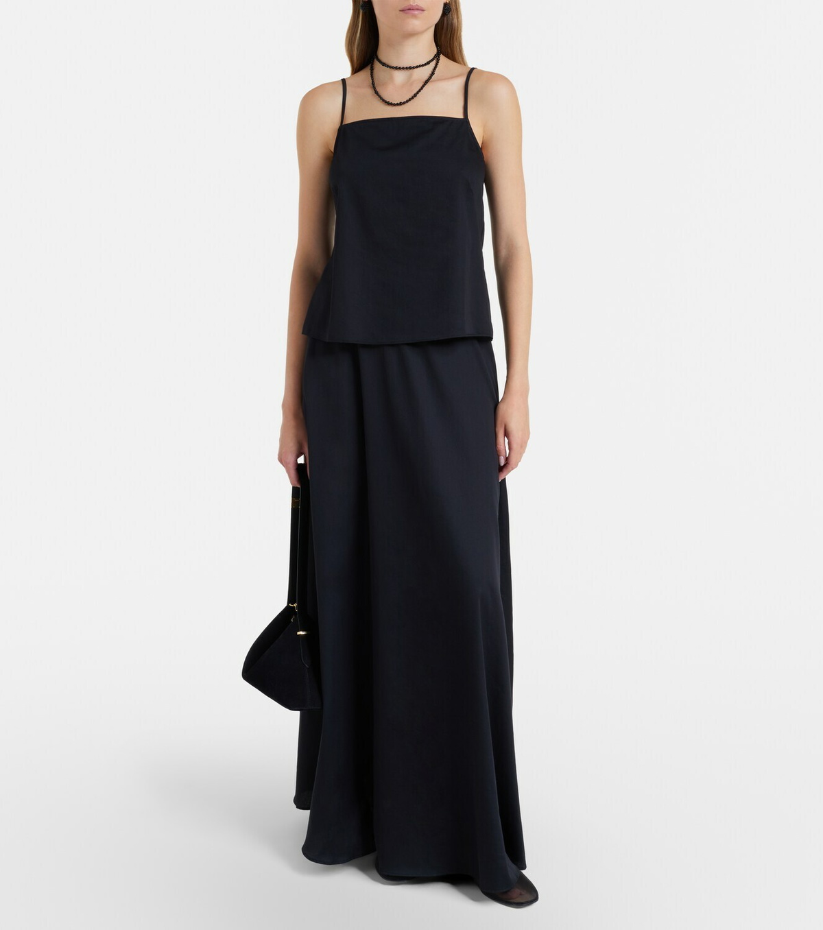 Leset Yoko cotton maxi skirt