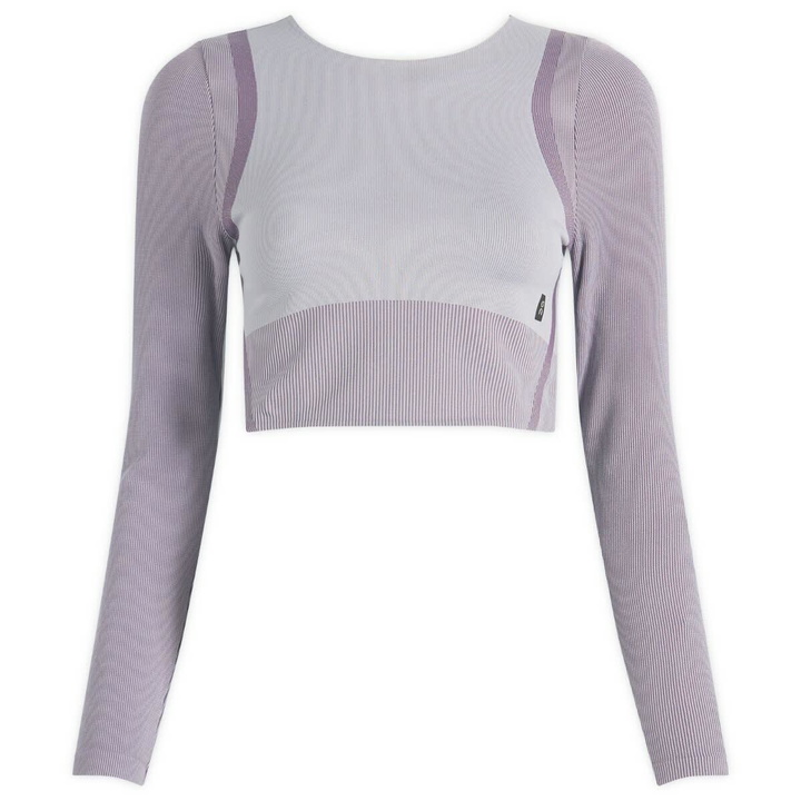Photo: ON Women's Studio Knit Lg-T Crop in Lilac/Cosmos