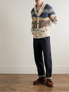 Pendleton - Desert Rider Cotton-Jacquard Cardigan - Neutrals