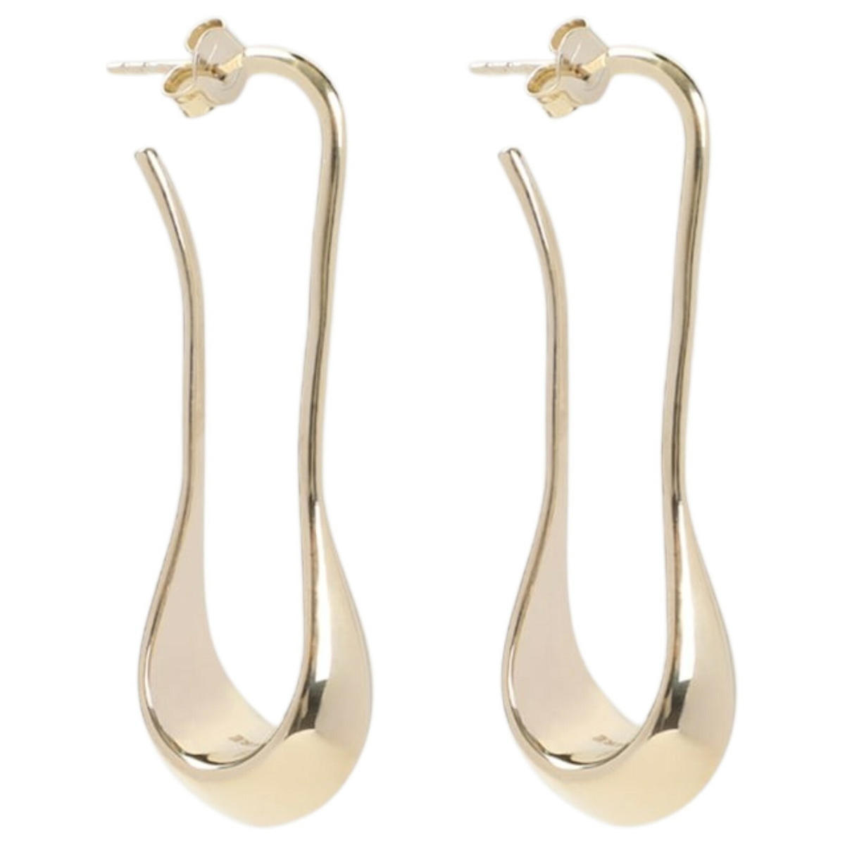 Lemaire Two-Piece Silver & Gold Drop Ring Set Lemaire