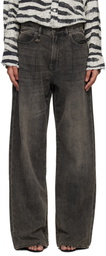 R13 Gray Damon Jeans