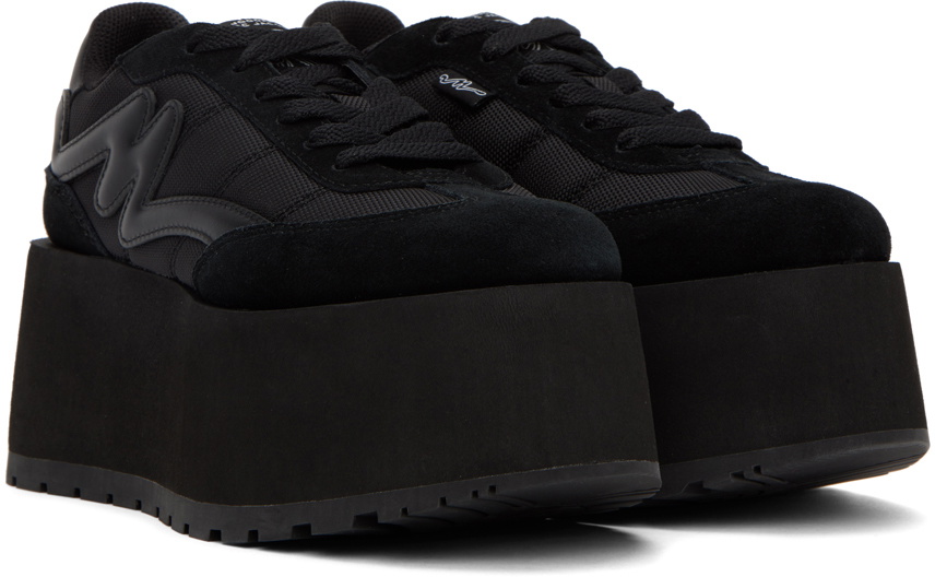 Marc Jacobs Black 'The Platform Jogger' Sneakers Marc Jacobs