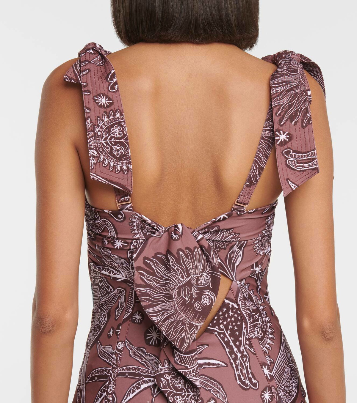 Johanna Ortiz Mystic printed swimsuit