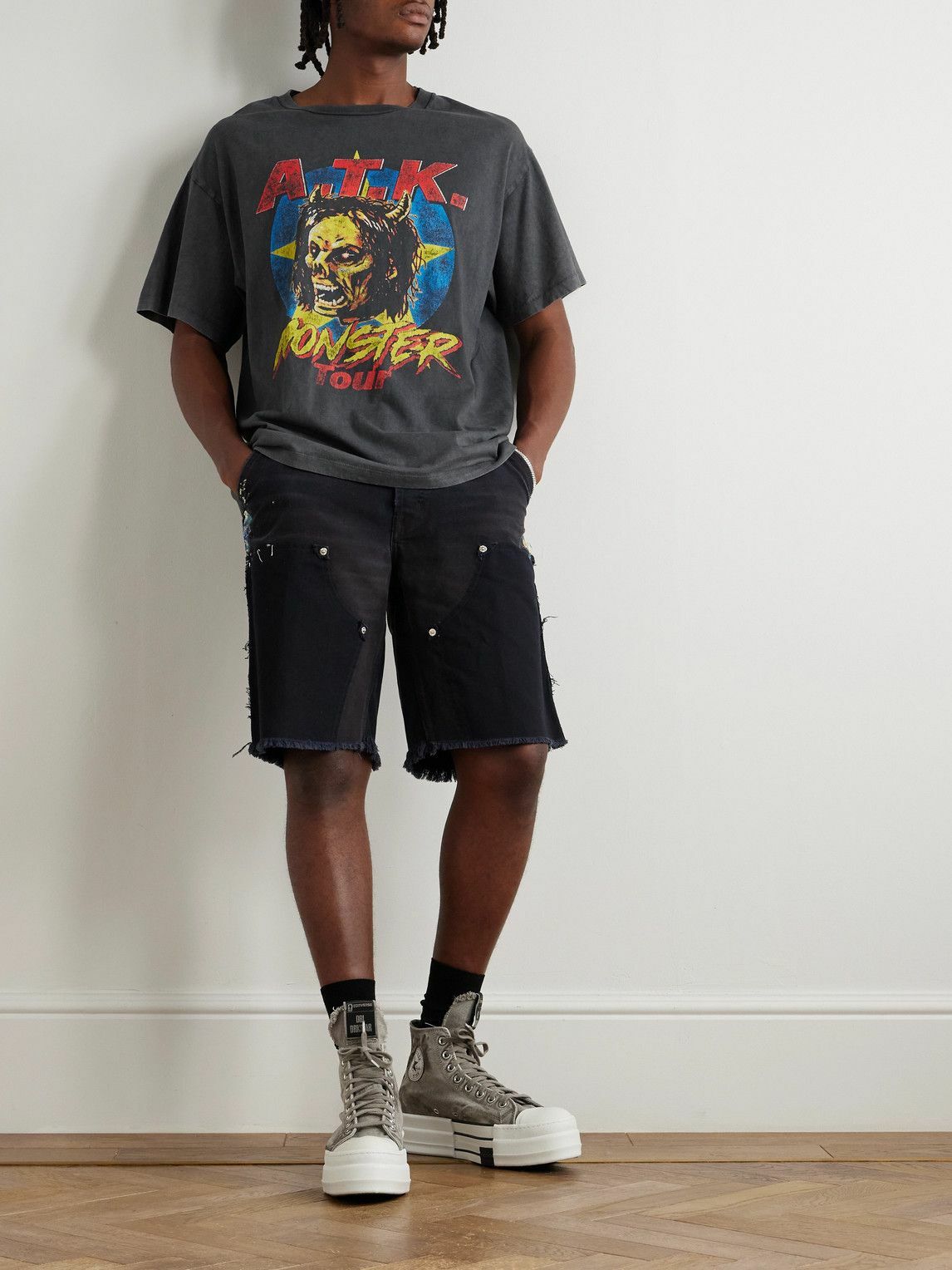 Gallery Dept. - ATK Monster Tour Printed Cotton-Jersey T-Shirt