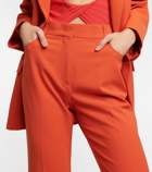 Stella McCartney - High-rise pleated pants