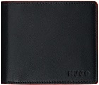 Hugo Black Logo Wallet