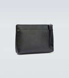 Balenciaga - Cash leather pouch