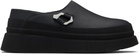 HELIOT EMIL Black Carabiner Loafers