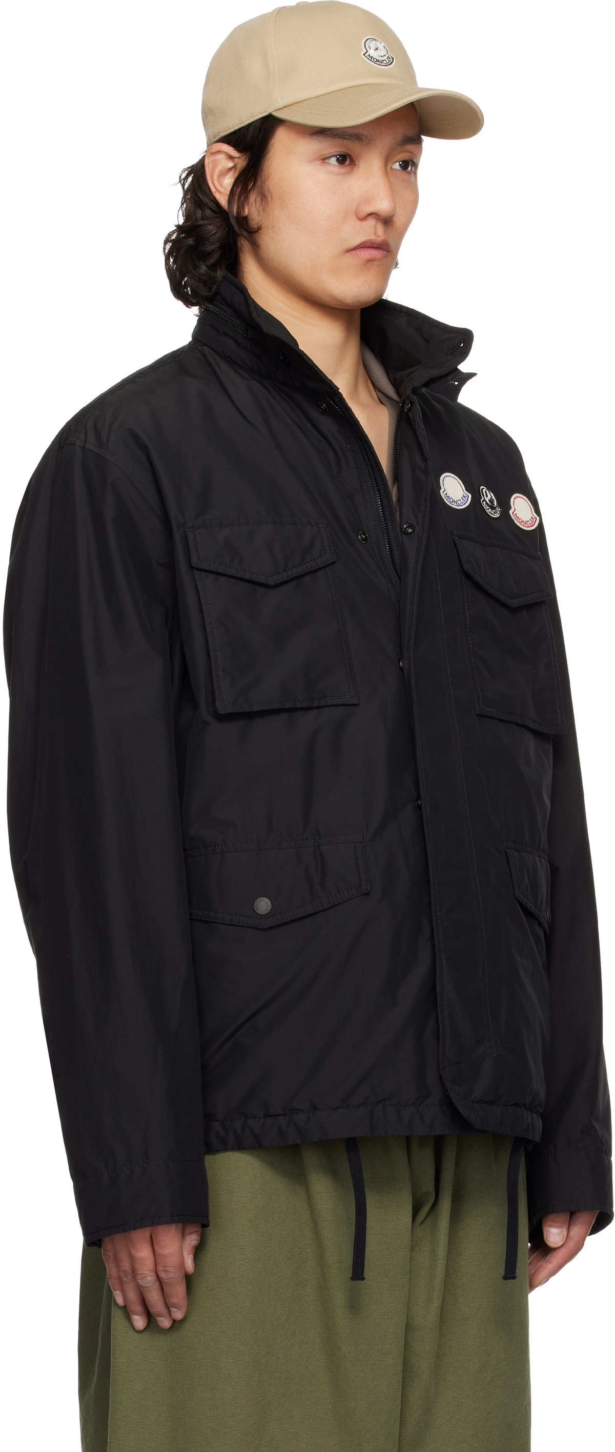 Moncler Genius Mercedes-Benz by NIGO Black Orus Field Down Jacket