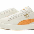 Puma Men's Clyde OG Sneakers in Frosted Ivory/Clementine