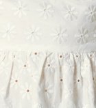 Caroline Constas Wren embroidered cotton top