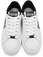 Versace Jeans Couture White 88 V-Emblem Court Sneakers