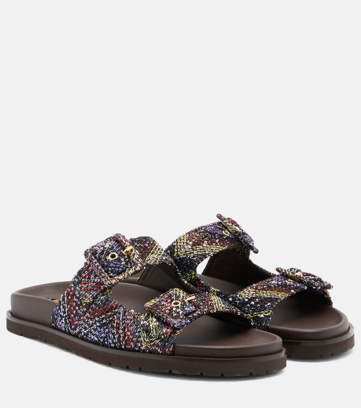 Missoni Clea Zigzag sequined sandals