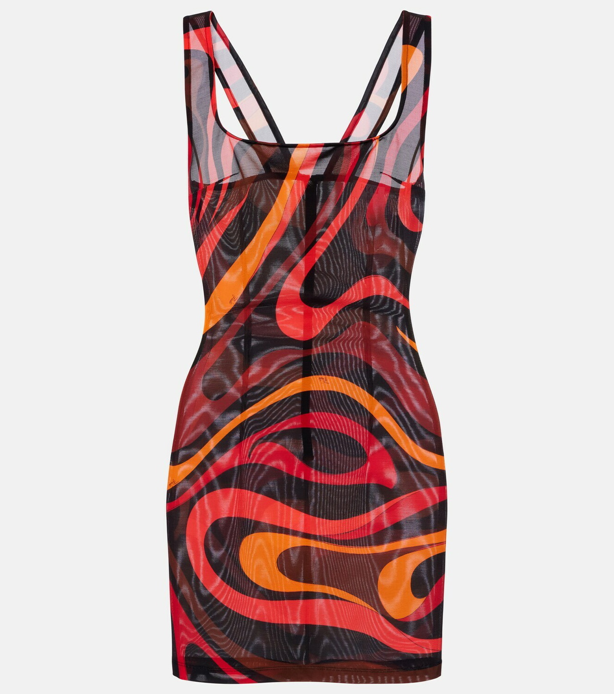Pucci Marmo draped minidress