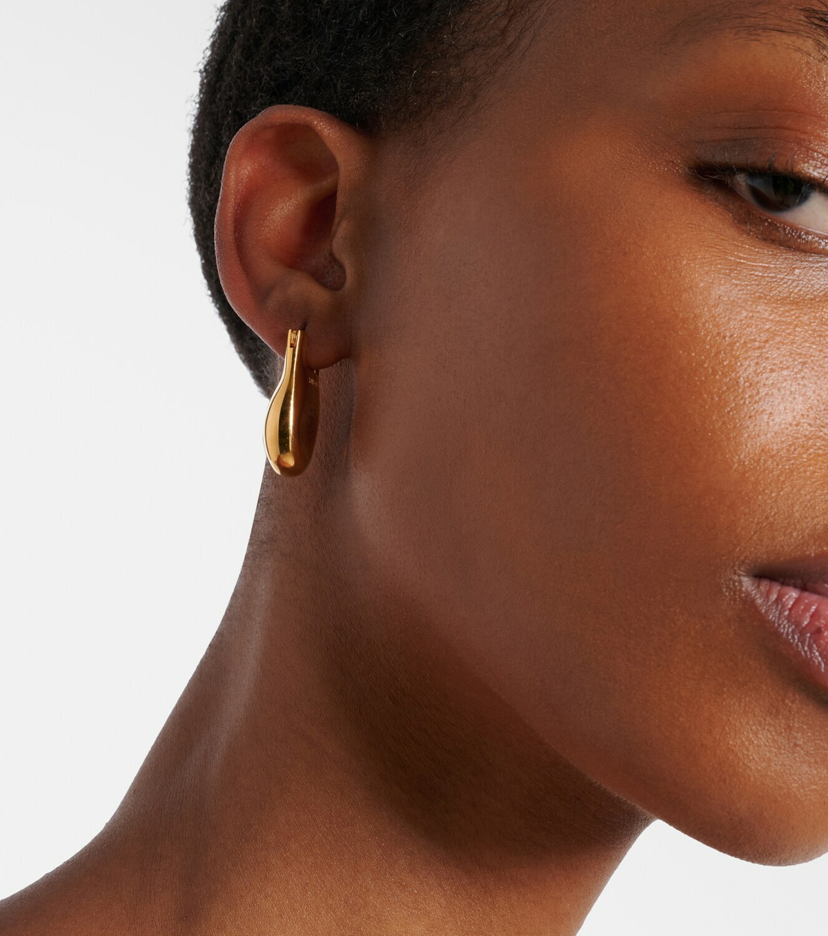 Khaite Keefe 18kt gold-plated earrings
