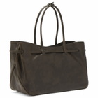 MARGESHERWOOD Women's Grandma  Bag - Large in Sepia Pull-Up 