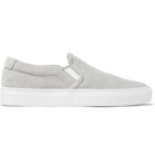 Common Projects - Suede Slip-On Sneakers - Gray