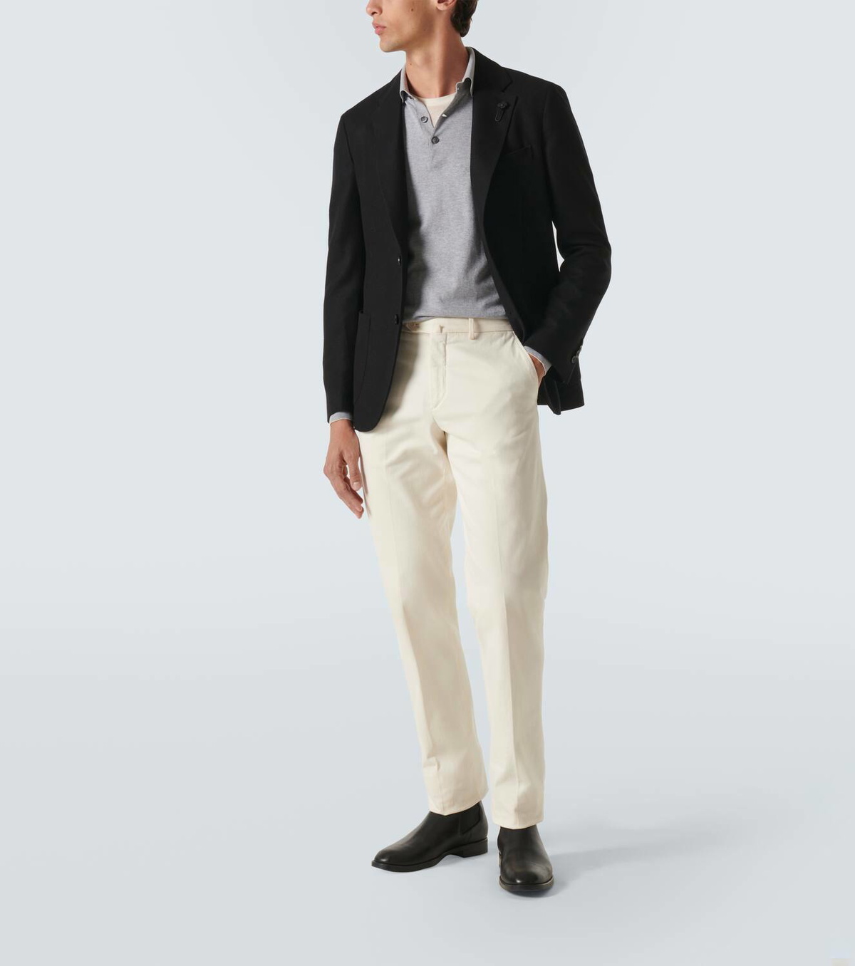 Lardini Wool and cashmere blazer