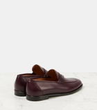 Loro Piana Sergio leather loafers