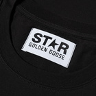 Golden Goose Men's Star Chest Logo T-Shirt in Black