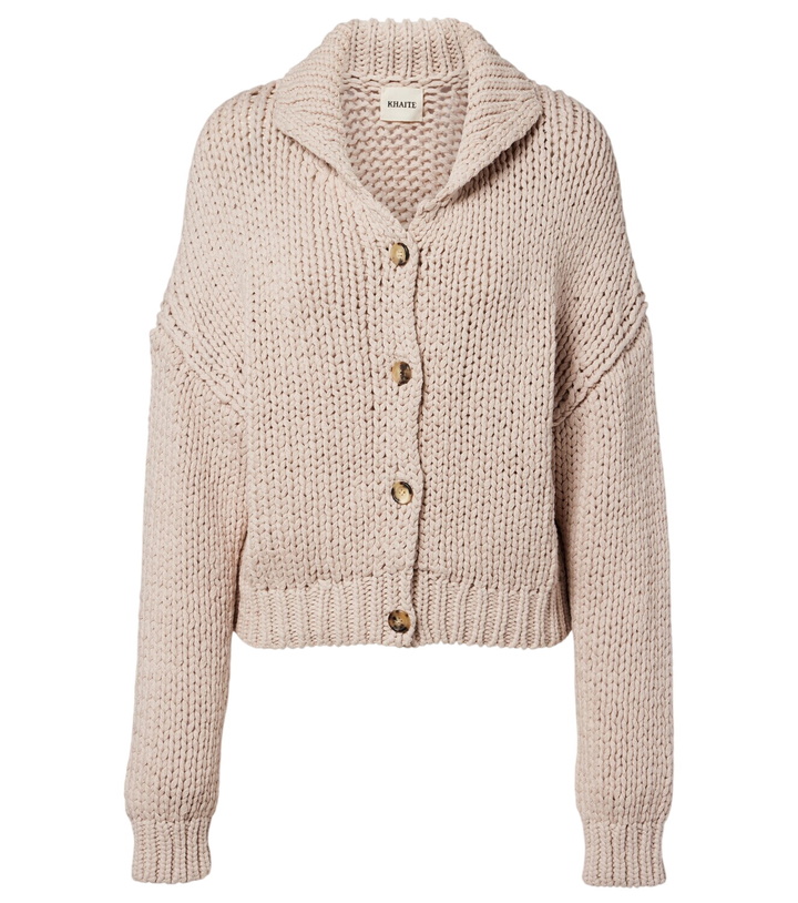 Photo: Khaite Lotta cotton cardigan