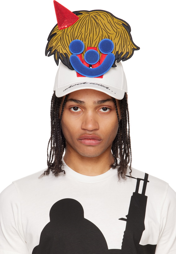 Photo: Walter Van Beirendonck White Smiley Cap