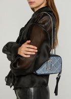 Marc Jacobs The Snapshot Quilted Denim Cross-body bag - Blue - One Size