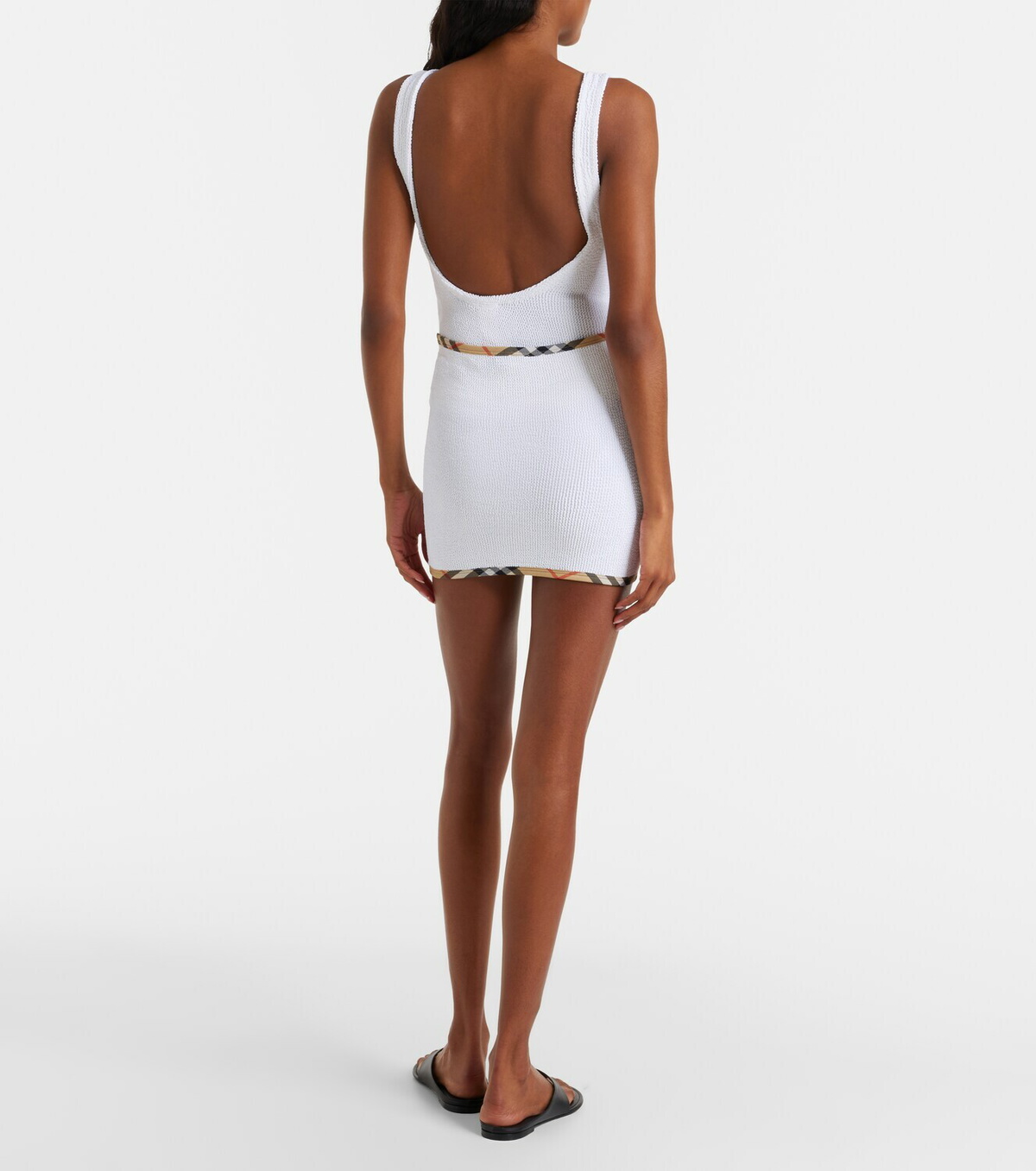 Burberry x Hunza G Devyn beach cover-up