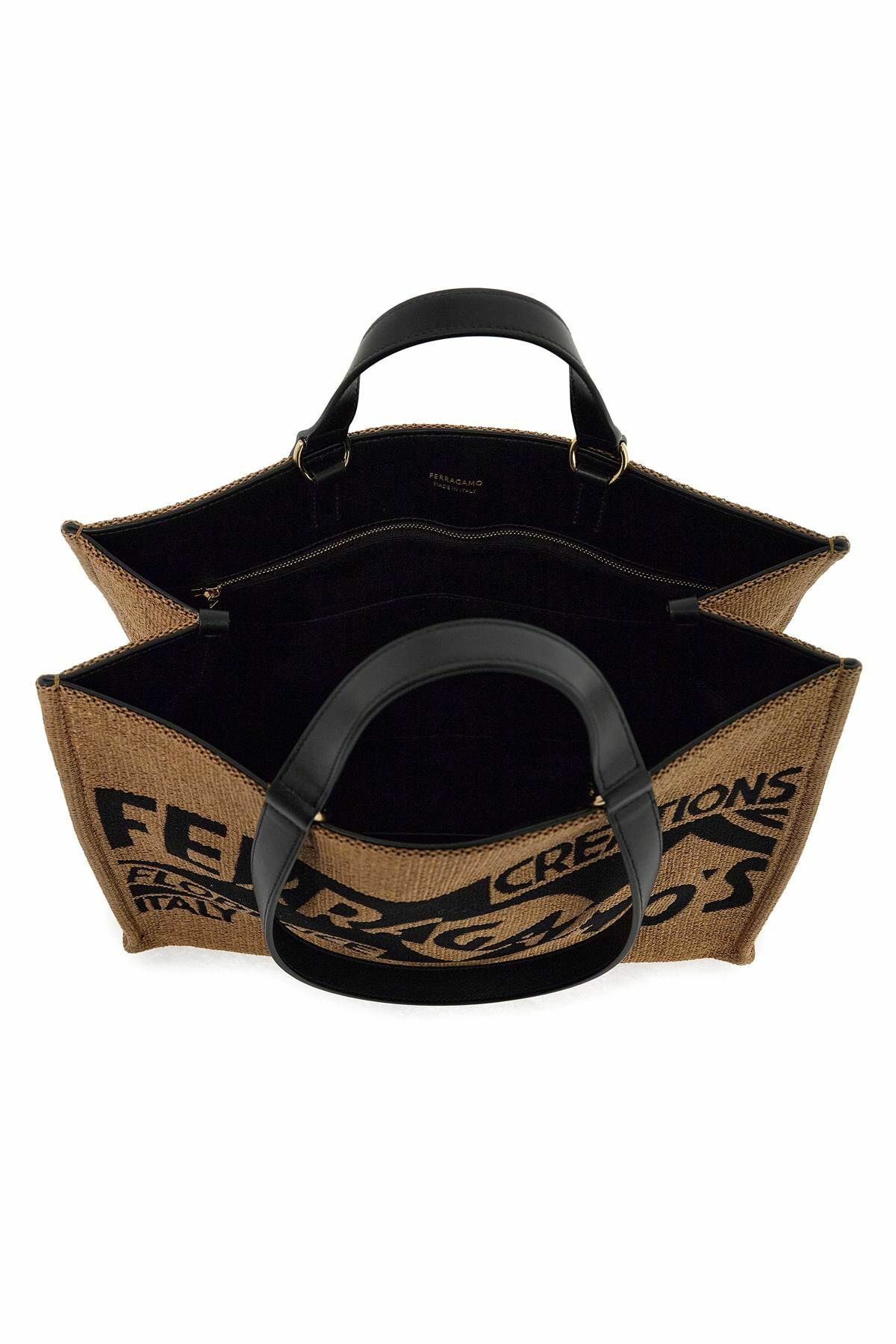 Ferragamo正規品/関税送料込み LOGO PRINTED TOTE BAG Ferragamo Tote bag with logo - Women | VIETTI Online Store Shop